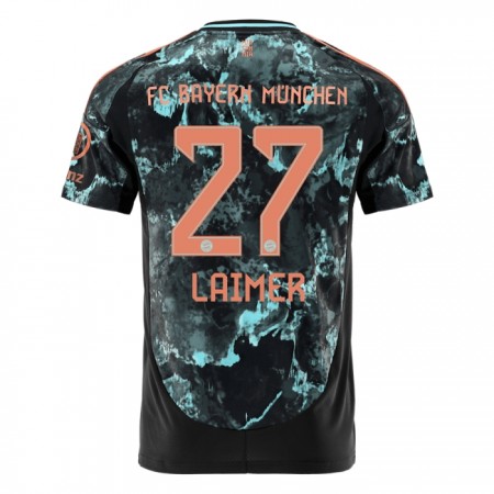 Camisolas FC Bayern de Munique Laimer 27 2º Equipamento Alternativa 2024-25 Manga Curta